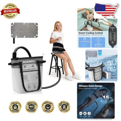 Hip Replacement Recovery System Quiet Portable Cold Therapy Machine FAST RELIEF