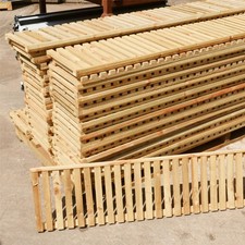 6ft x 1ft [SECONDS] Tuscany Wooden Trellis Fence Panel Topper Screen