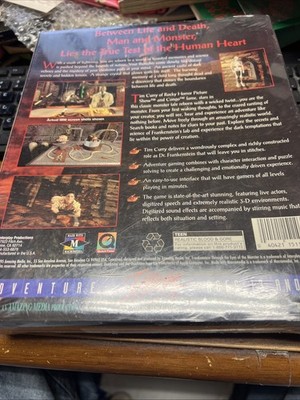 Frankenstein: Through The Eyes of the Monster (PC, 1995) for sale