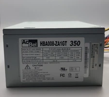 AcBel Power Supply HBA008-ZA1GT /24 Pin /350W /ATX Desktop PSU