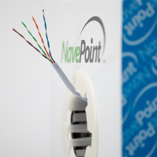 CAT5e 500FT UTP Kabel Solid 24AWG Grau Netzwerk Ethernet LAN Bulk Wire RJ45 - Bild 4 von 4