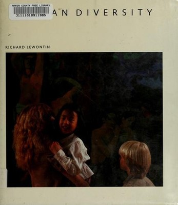 Human Diversity Hardcover Richard C. Lewontin