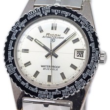 Ricoh Automatic Calendar 30 Weltzeitlünette 60er Jahre, Automatikwerk,
