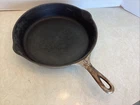 Vintage Wagner Ware Sidney -O- No. 9 Skillet With Heat Ring 1059 B Sits Flat