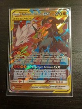 Carte Pokémon Reshiram et Zekrom GX 157/236 SL12 Eclipse Cosmique Soleil & Lune