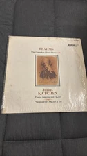 Brahms Complete Piano Works Vol 1 Katchen DECCA SXL 6105 Stereo LP