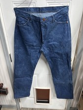 Wrangler Size 36x32 Jeans USA MADE Heavy Denim Cowboy Cut Cotton