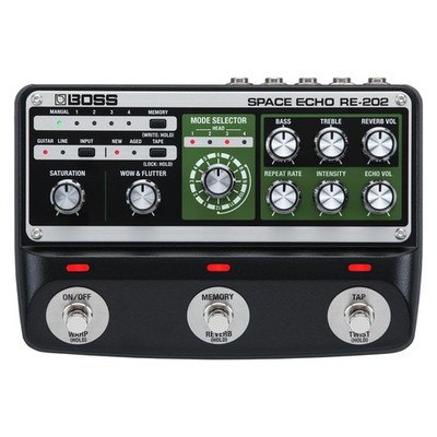 Boss RE-202 Space Echo Gitarren-Effektpedal