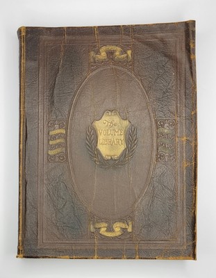 The Volume Library Educators Association Leather Vintage Teachers Manual 1926 