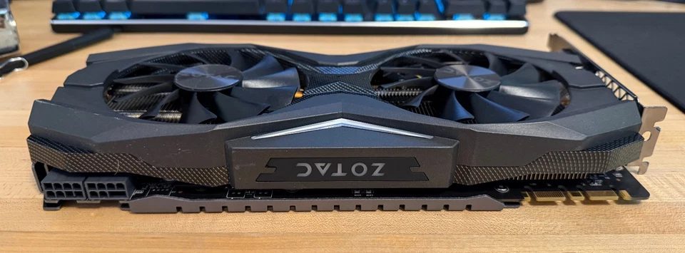 ZOTAC GeForce GTX 1080 Amp Edition 8GB GDDR5X Graphic Card (ZTP10800C10P) - Image 4 of 4