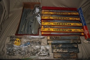 Massive Vintage Bicycle Spoke + Nipple lot Torrington National Others