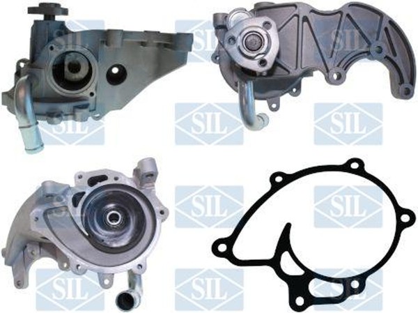 Saleri SIL Wasserpumpe MotorküHlung PA1724 FüR Opel Antara L07 Cdti 4X4 Captiva-image