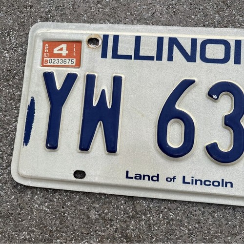 Original US Auto Kennzeichen Nummernschild USA 🇺🇸 Illinois - Bild 2 von 5