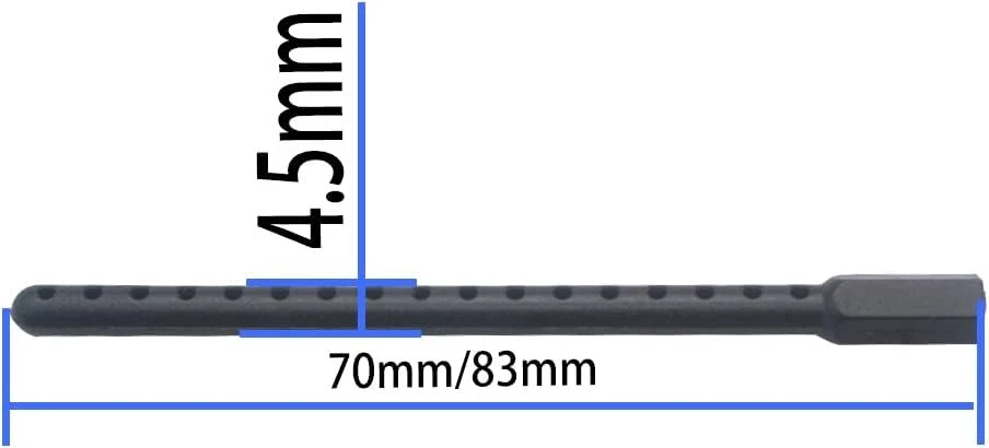 8Pcs ShareGoo Plastic Body Post Mounts RC Car Shell Column Compatible 83mm  - Image 4 of 4