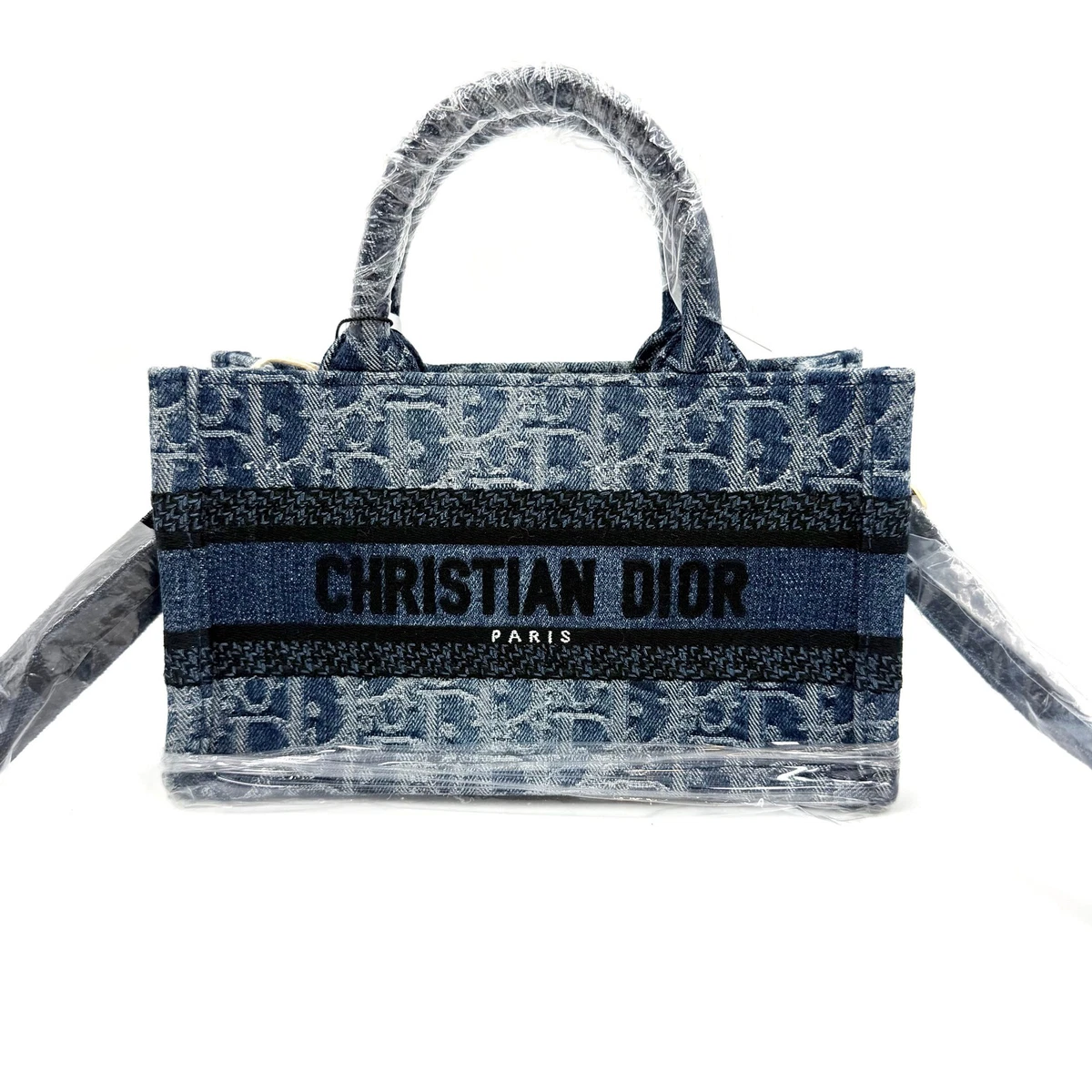 Dior Denim Exterior Tote Bags & Handbags for Women for sale | eBay