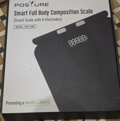 Posture FI2211WB Body Composition Scale Bluetooth Digital Display BMI Fat Muscle