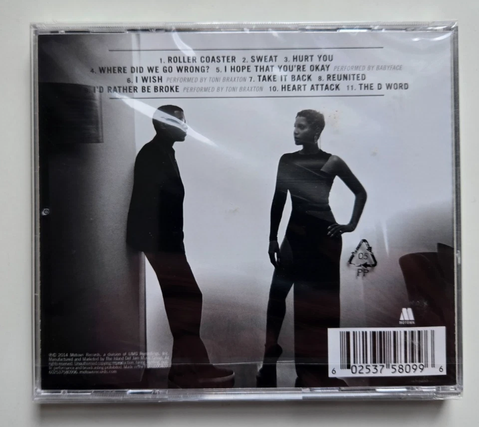 Toni Braxton & Babyface - Love, Marriage & Divorce - CD NEW & SEALED - Image 2 of 4