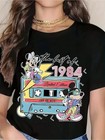 Disney Mickey And Minnie Mouse 1984 T-Shirt Unisex 