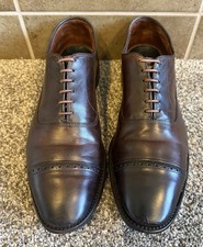 Allen Edmonds "FIFTH AVENUE" Cap-Toe Oxfords 12c Mahogany Made in USA 5745
