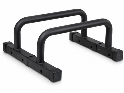 Parallettes Liegestützgriffe Dip Barren Schwarz | Calisthenics Push Up Bars