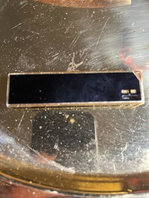 Vintage Sleek Calibri Black and Gold Lighter (Sandy Engraved Design)
