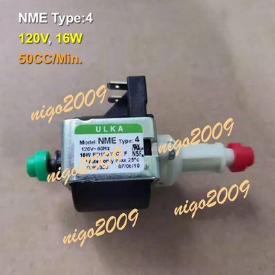 Genuine ULKA MODEL NME TYPE 4 120V 60Hz 16W 50CC/min Solenoid Pump Water Pump #