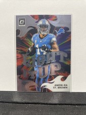 2025 Panini Donruss Optic Light It Up Amon-Ra St. Brown Detroit Lions #15