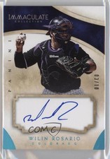 2014 Panini Immaculate Auto Blue 3/10 Wilin Rosario #74 Auto 1l3