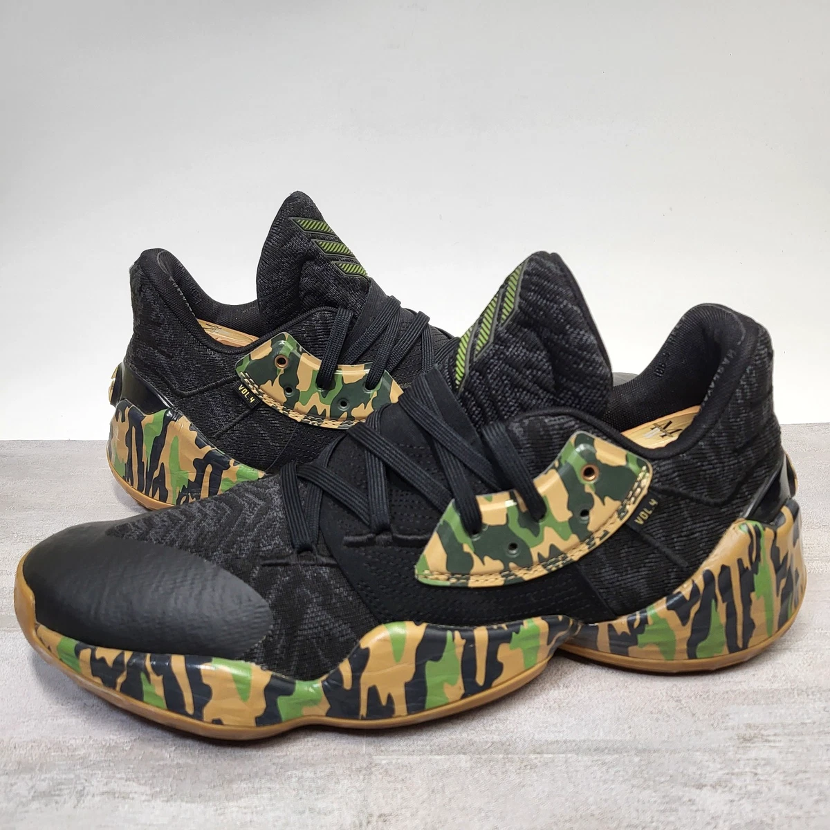 adidas Harden Vol. 4 Tech Olive for Sale | Authenticity Guaranteed