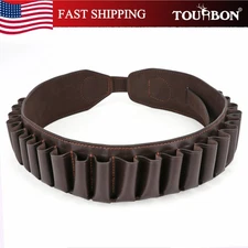 Hunting Shotgun Cartridge Waistband 12GA Shell Holder Belt 23 Bullets Strap US