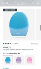 NWT - FOREO LUNA 3 - Combination Skin- SMART FACIAL CLEANSING & FIRMING MASSAGE