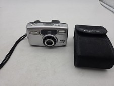 Pentax IQZoom 115V 35mm Point  Shoot 38-115mm Lens Film Camera W/ Case WORKS