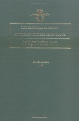 Multilingual Glossary of Automatic Control Technology:  - Hardback NEW Prime, H.