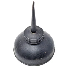 Small Thumb Oiler Metal 3.5" Oil Can Sewing Machine Tool Garage Vtg