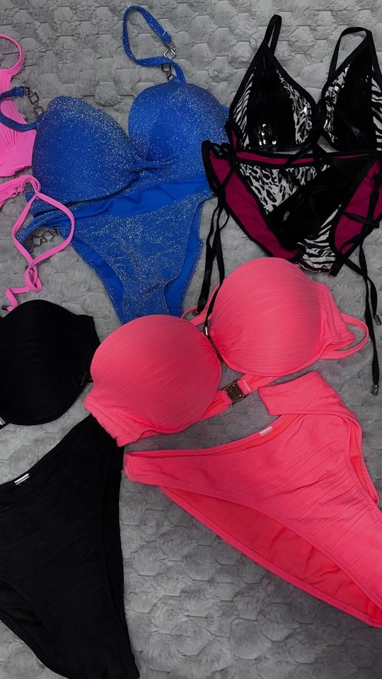 Damen Bekleidungspaket Bikini Sets Ungetragen M L NEUWERTIG - Bild 3 von 4