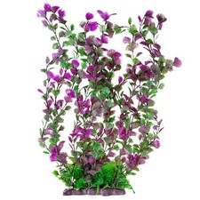 Hamiledyi Aquarium Plastic Plants Decor Artificial Fish 20.4 in, B
