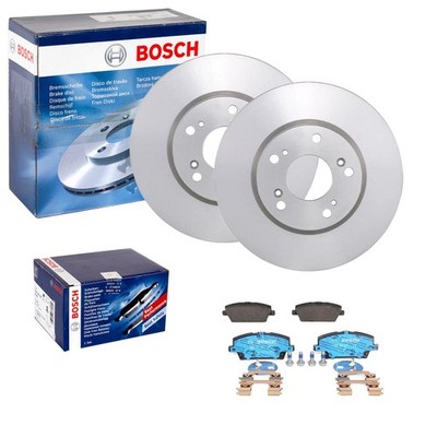BOSCH BREMSSCHEIBEN 282mm + BELÄGE VORNE passend für HONDA CIVIC 8 VIII FN FK
