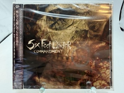Six Feet Under Commandment Japan CD Rock Death Metal 2007 Metal Blade Records