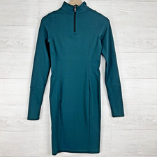 Vitality Balance Athletica Medium Tati Long Sleeve Dress Green Athleisure Sporty