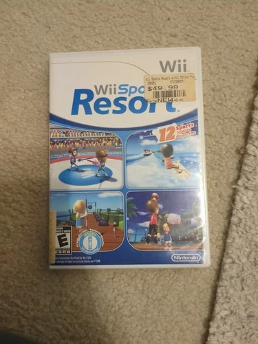 Wii Sports Resort W/ Inserts (Nintendo Wii, 2009) Cib