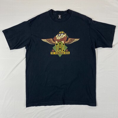Vintage 1995 TAZ Tasmanian Devil T-Shirt Warner Bros Studio