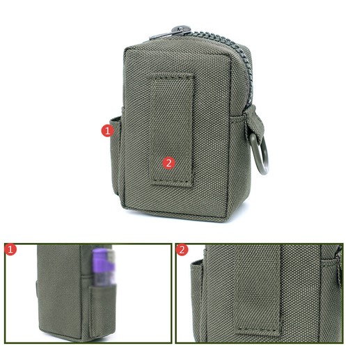 Tactical Molle Pouch Gadget Belt Waist Bag Military Portable Hiking Small Bags - Picture 4 of 21