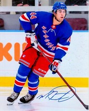 MATTHEW ROBERTSON autographed SIGNED NY NEW YORK RANGERS 8X10 photo 