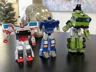 3 In 1 Transformers Action Figures Combo (Out Of Box)