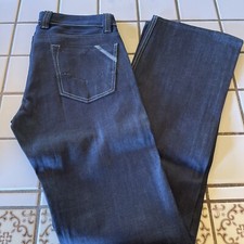 ROCKABILLY MEN’S JEANS BLUE SIZE 31W 34L MADE IN USA WITH FLY BUTTON