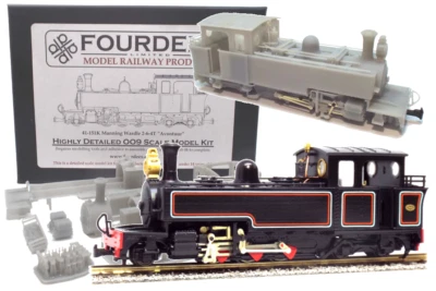 FOURDEES LIMITED Fourdees South African Avontuur Locomotive 009 / OO9 Kit for Farish 08 chassis