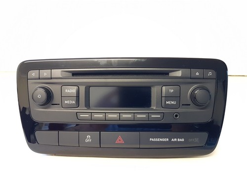SEAT IBIZA CUPRA 2016 STEREO RADIO CD PLAYER HEAD UNIT 6J0035156