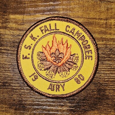   NCAC Frederick Maryland Camp Airy Vintage 1980 BSA Boy Scout Camporee Patch