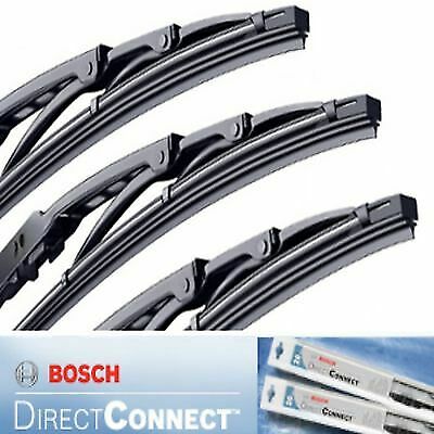 Bosch Car Wiper Bosch Direct Connect Wiper Blades - Pair (Size 26" And 22") For Front Windshield Windshield Wiper Blades