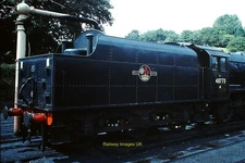Railway Photo - LMS Stanier 3500 gll 5 tons coal riveted tender on Stani c1960's